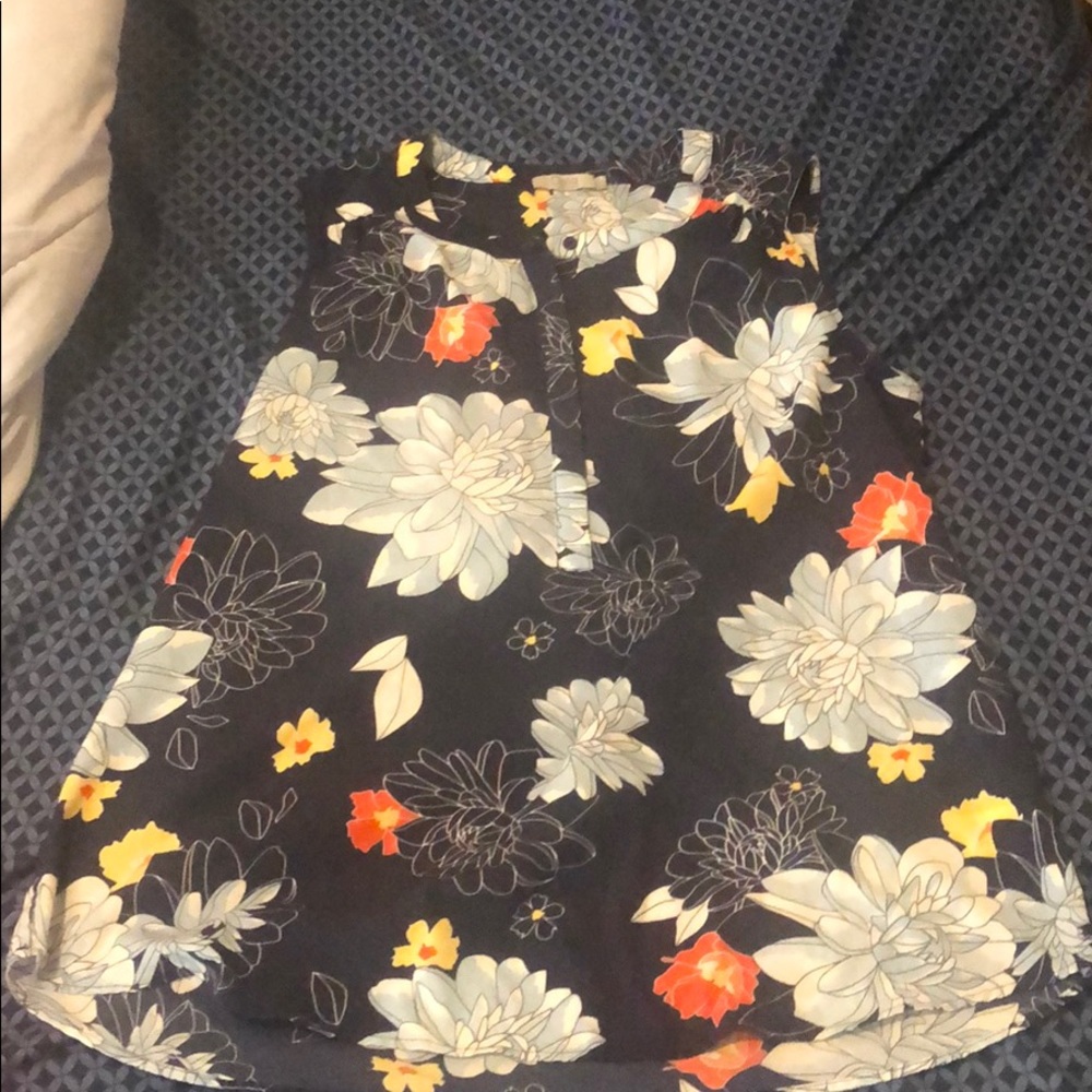 Floral Sleeveless Top